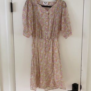 Rouje Puff Sleeve Dress with Liberty Fabric